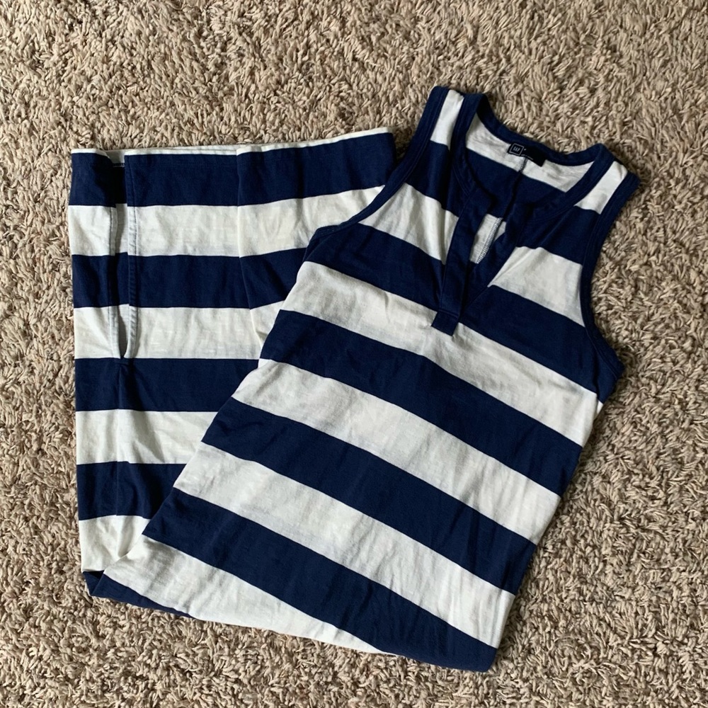 Gap Striped Maxi Dress